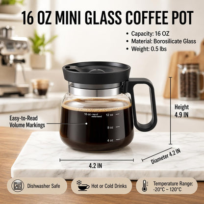 Mini Joe's Mugs - Mini Coffee Pot Mug 16 oz
